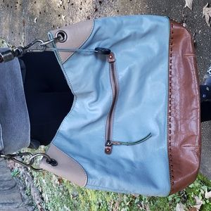 Vintage The Sak Leather Shoulder Bag